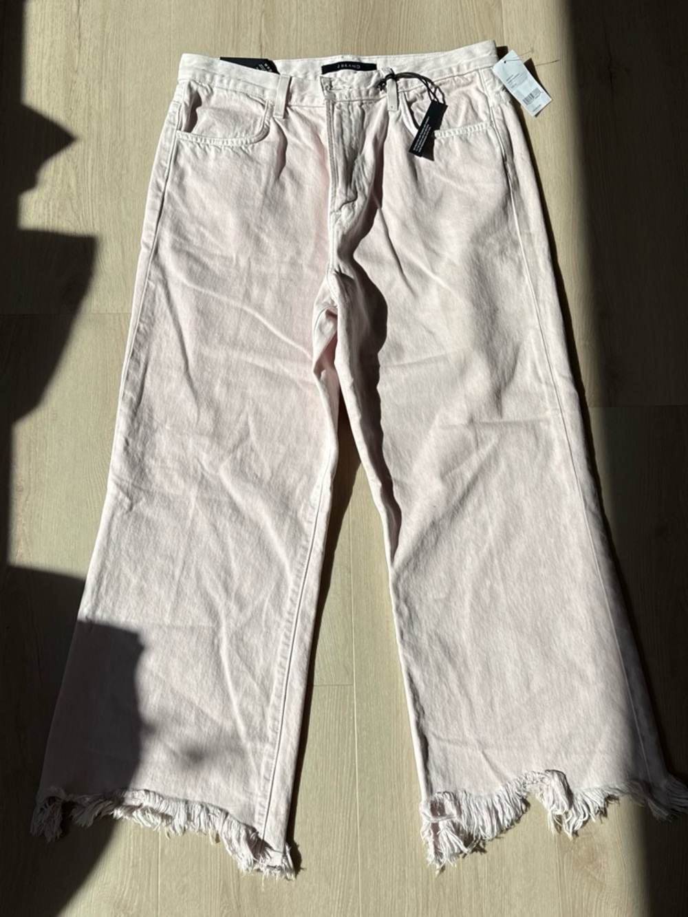 JBrand Super High Rise Wide Straight Jeans